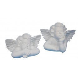 Angel bust per piece XL Synthetic resin white