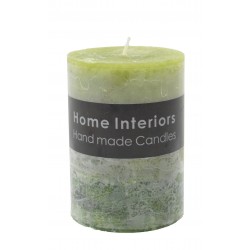 candle two-tone green M